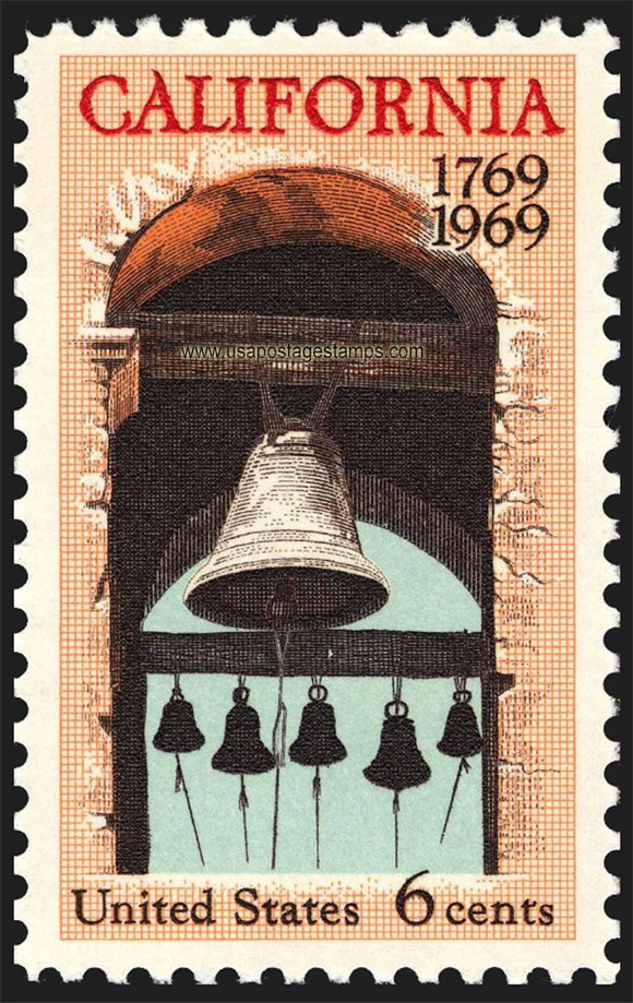US 1969 200th Anniversary of California Settlement 6c. Scott. 1373