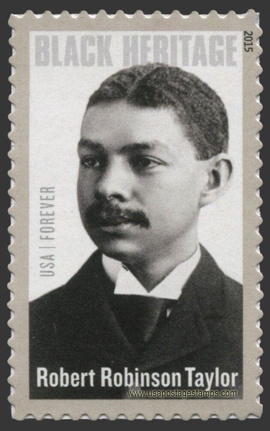 US 2015 Robert Robinson Taylor 49c. Scott. 4958