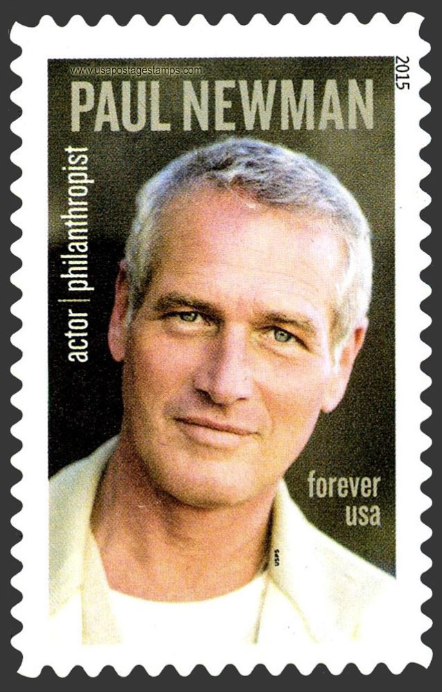 US 2015 Paul Leonard Newman 49c. Scott. 5020