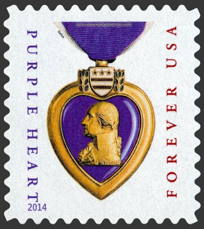 US 2015 Purple Heart 49c. Scott. 5035