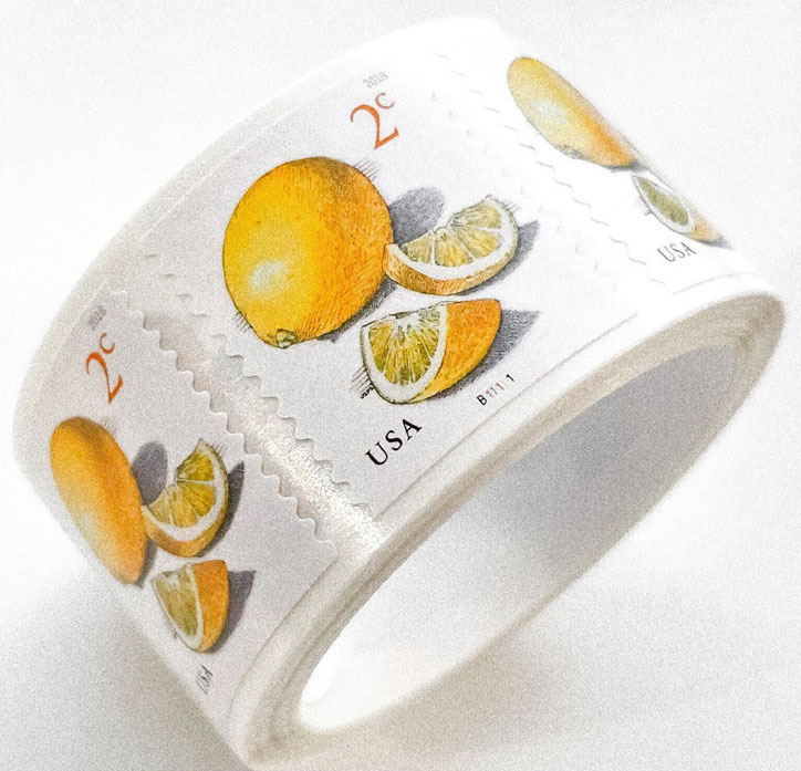 US 2018 Meyer Lemons ; Coil 2c. Scott. 5256