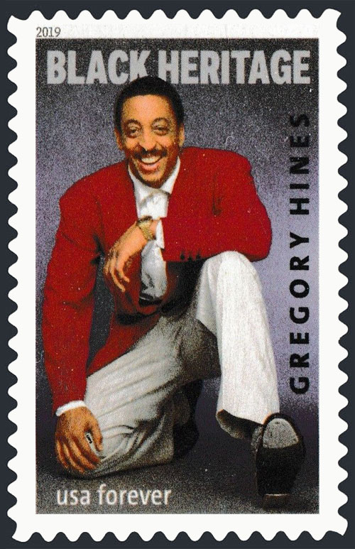 US 2019 Gregory Oliver Hines 55c. Scott. 5349