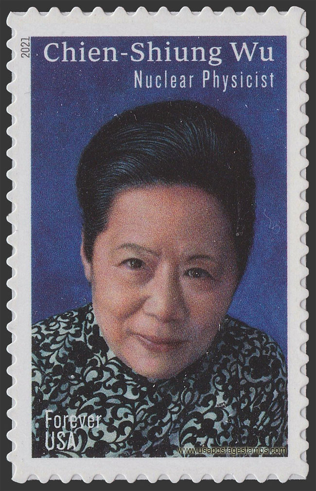 US 2021 Chien-Shiung Wu, Nuclear Physicist 55c. Scott. 5557