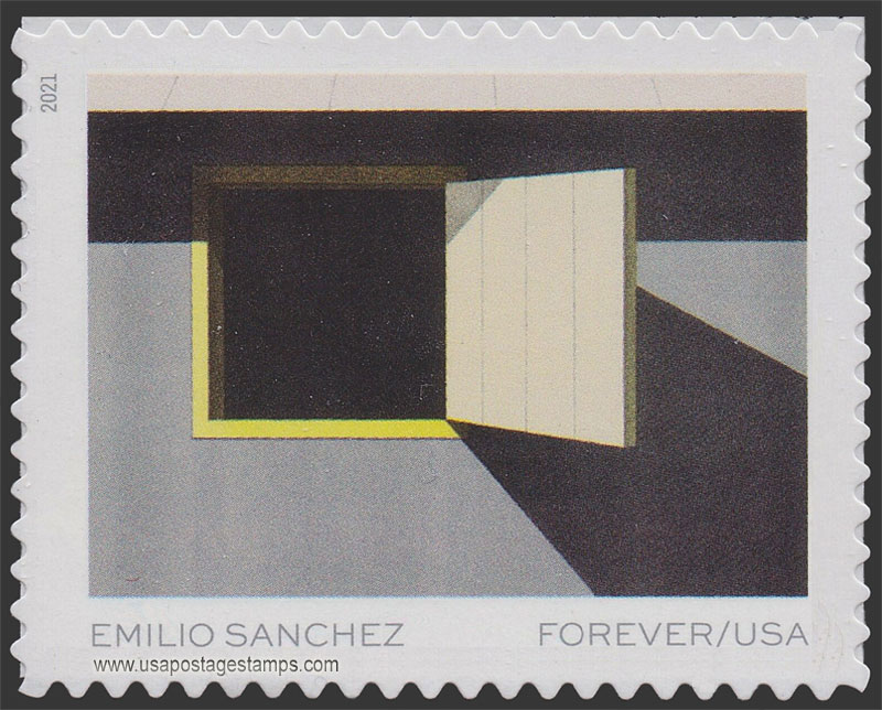 US 2021 Ty's Place by Emilio Sanchez 55c. Scott. 5595