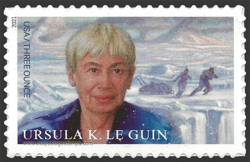 US 2021 Author Ursula Kroeber Le Guin 55c. Scott. 5619