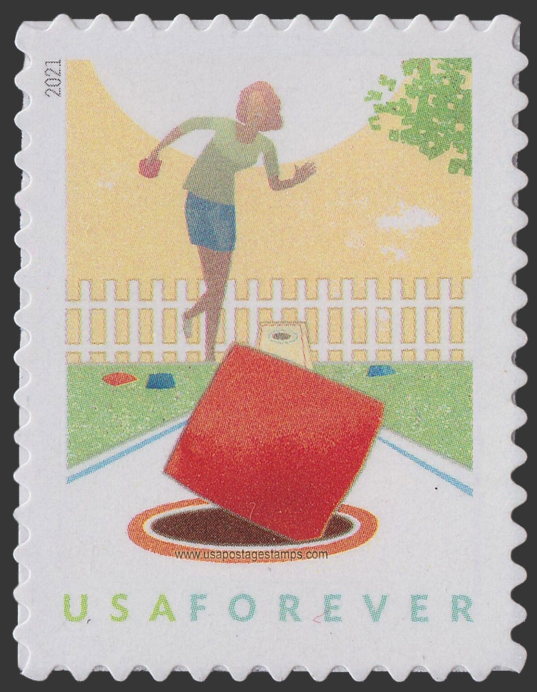 US 2021 Cornhole : Backyard Games 55c. Scott. 5634