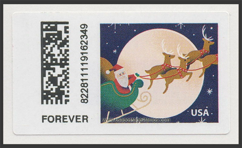 US 2021 Computer Vended Postage Stamp (CVP) 58c. Scott. CVP111
