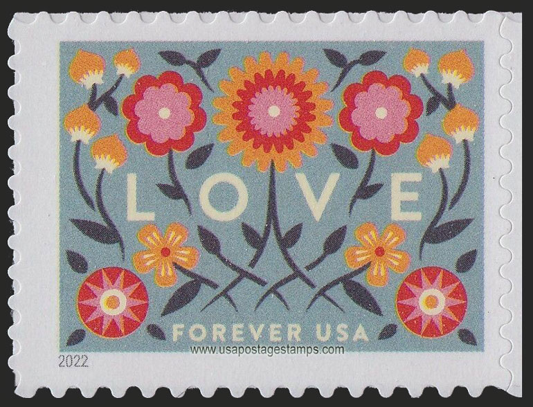 US 2022 Love 58c. (FOREVER �) Scott. 5660