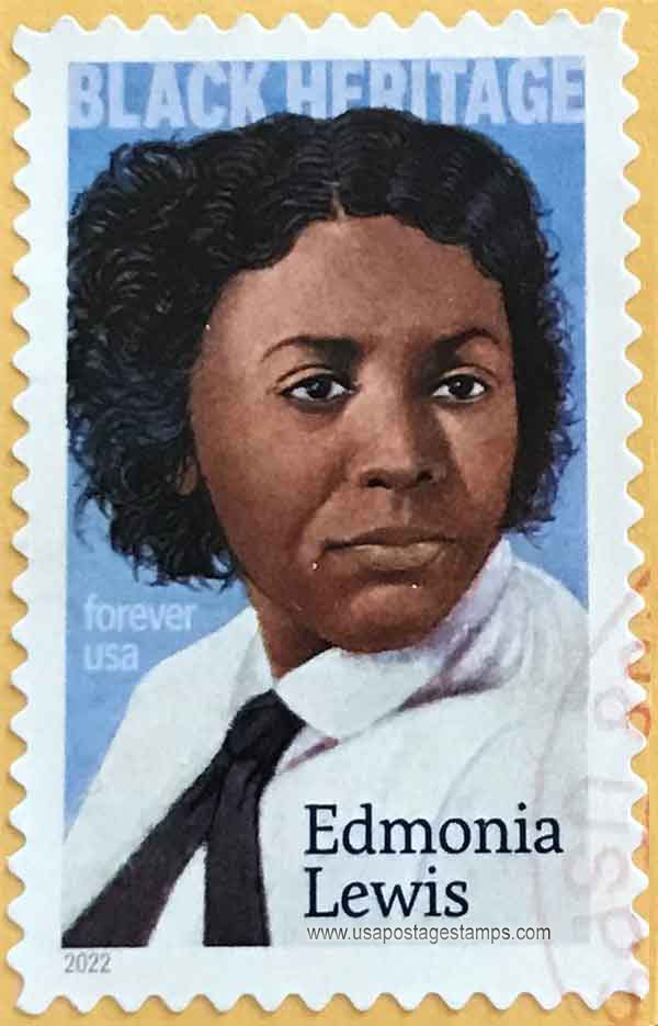 US 2022 Edmonia Lewis ; Black Heritage 58c. (FOREVER �) Scott. 5663