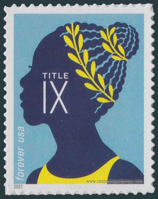 US 2022 Gymnast ; Title IX Female Access to Academic Sport 58c. Scott. 5670