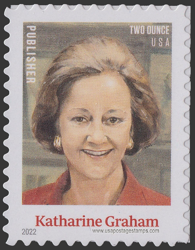 US 2022 Katharine Meyer Graham 78c. Scott. 5699