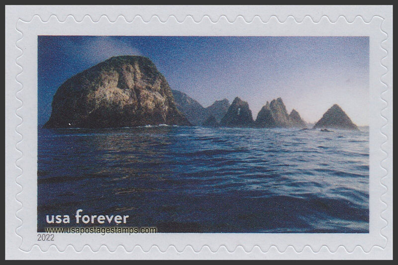 US 2022 Farallon Islands, Greater Farallones Nat Marine Sanctuary 60c. Scott. 5713f