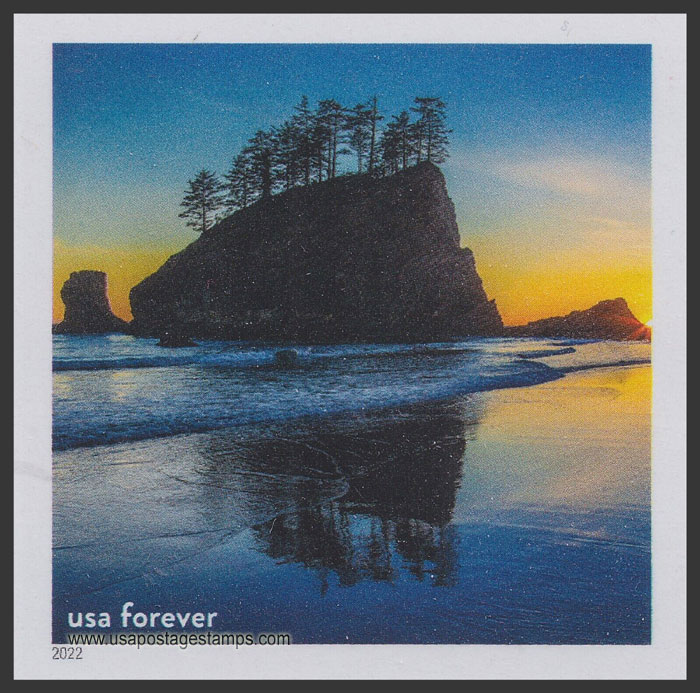 US 2022 Sea Stacks, Olympic Coast National Marine Sanctuary 60c. Scott. 5713qd