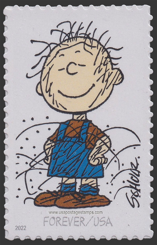 US 2022 Charles Monroe Schulz : Pigpen 60c. Scott. 5726e