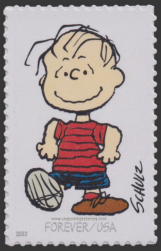 US 2022 Charles Monroe Schulz : Linus van Pelt 60c. Scott. 5726f