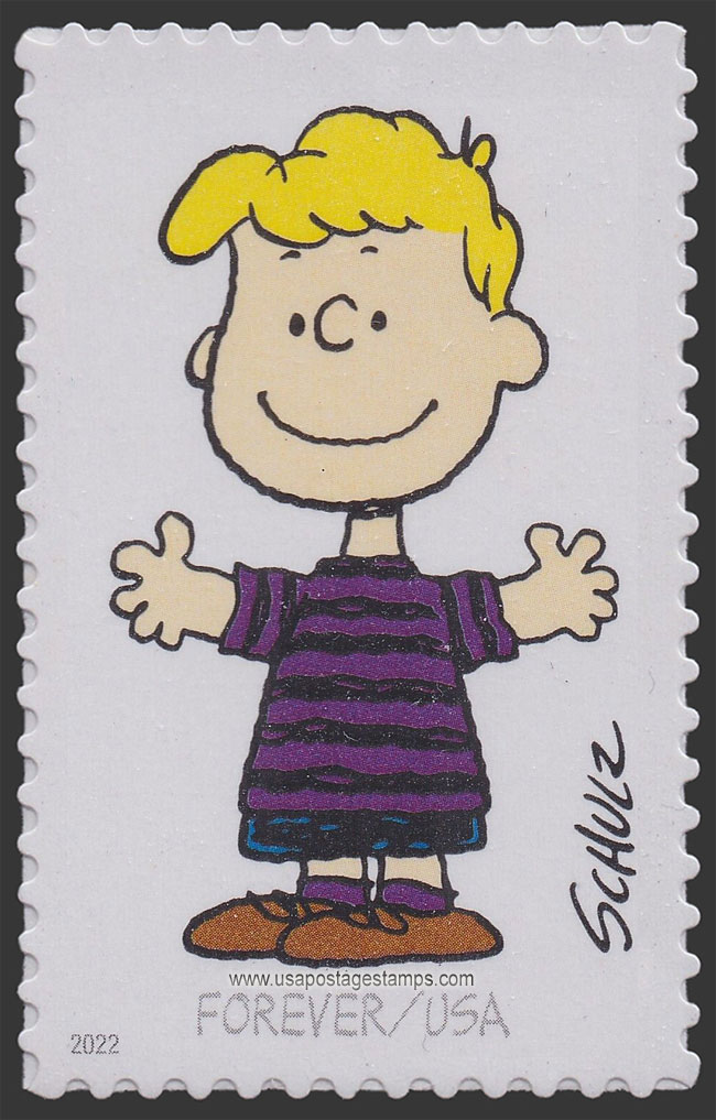 US 2022 Charles Monroe Schulz : Schroeder 60c. Scott. 5726h